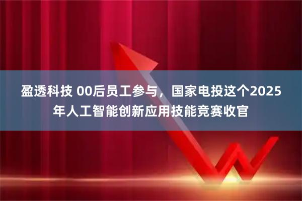 盈透科技 00后员工参与，国家电投这个2025年人工智能创新应用技能竞赛收官
